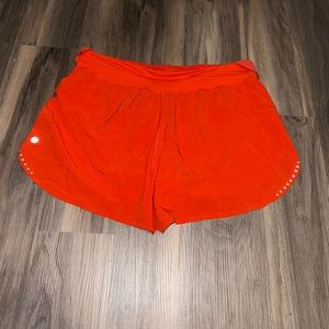 Lululemon Fast and free high rise shorts 2” *airflow